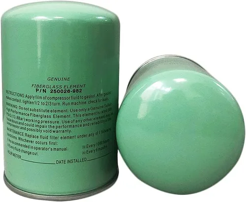 Vista 8 de 250026-982 Reemplazo del elemento de filtro de aceite adecuado para compresor de aire Sullair (0250026-982)
