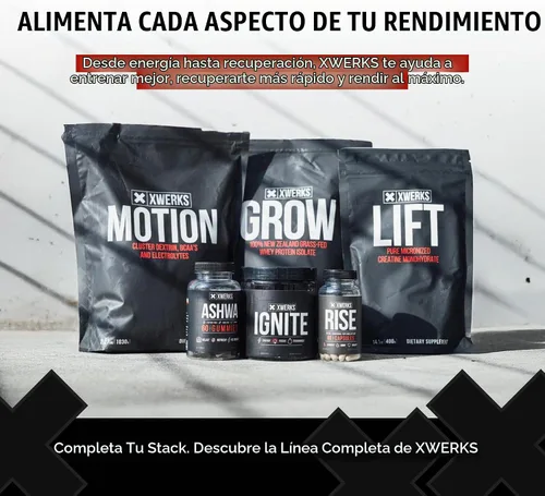 Vista 6 de Xwerks Grow, proteína en polvo de suero de grass de Nueva Zelanda (crema de chocolate)