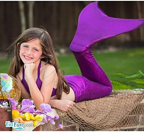 Vista 4 de Fin Fun, Sparkle Mermaid Tail, Monofin Included