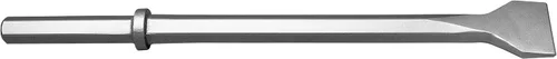 Vista 5 de Champion Chisel, herramienta de buje de acero con vástago hexagonal de 1-1/8 x 6 pulgadas, 16 dientes de acero, diseñada para martillos neumáticos