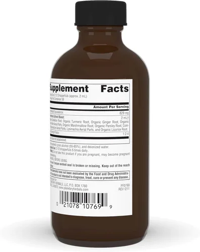 Vista 4 de Planetary Herbals: Líquido sin piedra, 4 oz