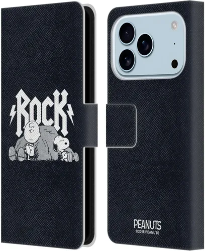 Vista 143 de Head Case Designs Funda de piel con licencia oficial de Peanuts Charlie Brown Good Grief Rock Tees compatible con Apple iPhone 11 Charlie Brown Buen