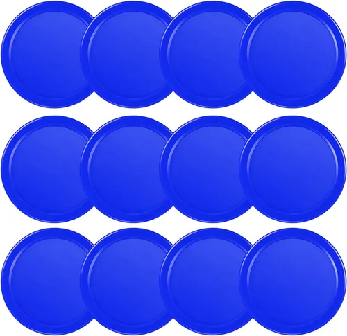 Vista 9 de Coopay 3 1/4 Inches Air Hockey Pucks 12 Pack Full Size Heavy Replacement Pucks for Game Tables Equipment Accessories