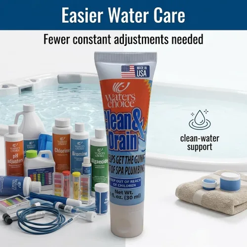 Vista 5 de Producto de purga de limpieza de spa Waters Choice Clean & Drain