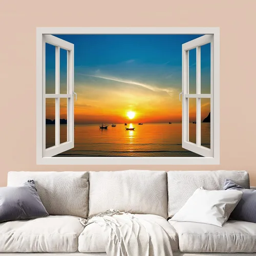 Vista 9 de wall26 - Adhesivo de pared extraíble para decoración de pared