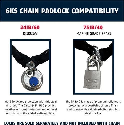 Vista 6 de ABUS - Cadena de seguridad con funda