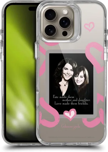 Vista 88 de Head Case Designs Gilmore - Funda negra a prueba de golpes con diseño de dibujos animados para niñas con licencia