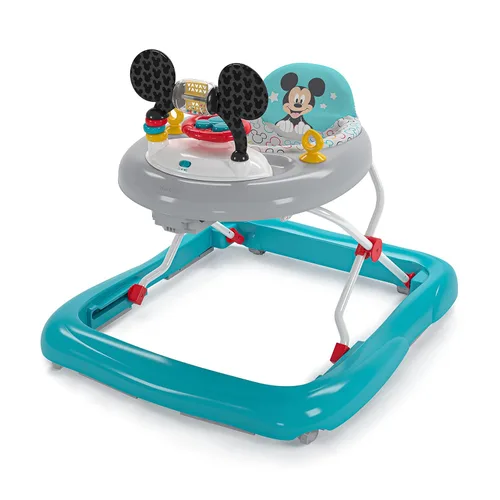 Vista 11 de Bright Starts Disney Baby Minnie Mouse Forever Besties - Andador de actividades 2 en 1 para bebé, marco fácil de plegar y estación de juguetes