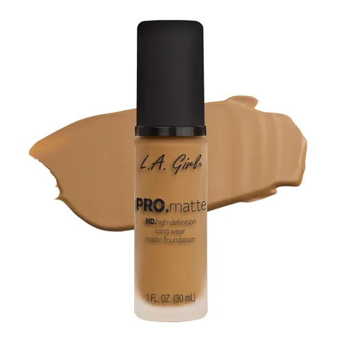 Vista 39 de L.A. Girl PRO.Matte Foundation, Sand GLM678 (Paquete de 2)