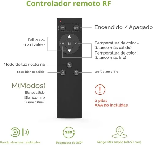 Vista 6 de NOVOSTELLA Kit de tira de luces LED blancas sintonizables de 20 pies, regulable, 3000K-6500K, 24V, cinta de luces LED con control remoto, cuerda