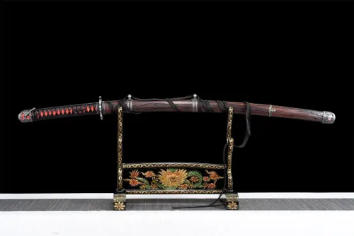 Vista 3 de Espada katana japonesa real samurái hecha a mano, 41 pulgadas