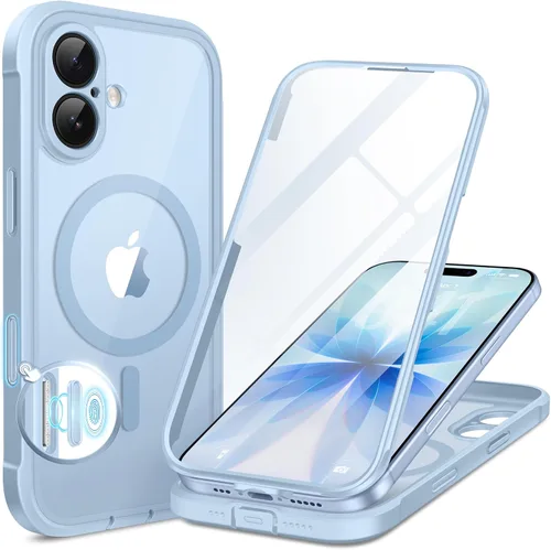 Vista 145 de BERFY Funda para iPhone 12 Pro Max, compatible con MagSafe, protector de pantalla de privacidad integrado y protección de cámara, antiespía