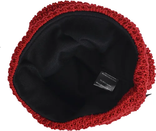Vista 3 de FORBUSITE Gorro de punto largo holgado para hombre para verano e invierno, de gran