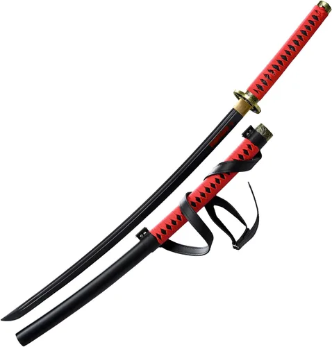 Vista 9 de Armory Replicas™ - Colección Katana Samurai Forjada a Mano Premium - Cuchillas de acero de alto carbono 1045 - Diseño de espiga completa