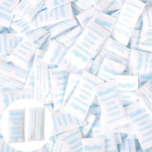 Vista 8 de Wisesorb Paquetes de gel de sílice de 0.18 oz, paquete de 60 paquetes desecantes, paquetes de humedad, absorbentes de humedad para almacenamiento