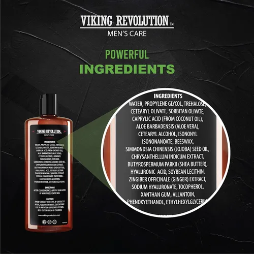 Vista 4 de Viking Revolution - Crema hidratante natural para el cuidado de la piel, crema/loción facial antiarrugas y antienvejecimiento, cuidado facial