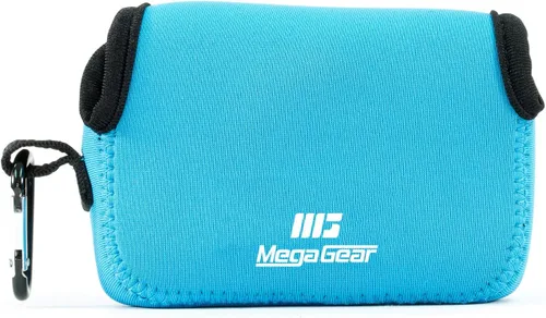 Vista 10 de Megagear Canon Powershot Sx730 Hs, Sx720 Hs, Sx710 Hs, G16, G15 Funda de neopreno ultra ligera para cámara, con mosquetón, color negro - MG1245
