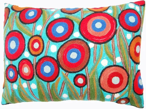 Vista 22 de Funda de almohada lumbar Hundertwasser biomorfo, funda de almohada abstracta moderna para sofá, casa de campo, para silla de exterior, cojines