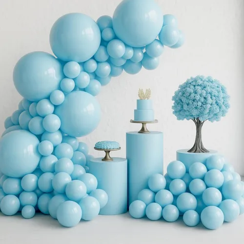 Vista 12 de Kit de arco de globos dorados de 147 piezas, globos metálicos dorados de diferentes tamaños para decoraciones de cumpleaños, baby shower, fiesta