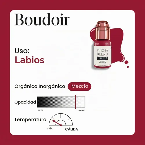 Vista 7 de Perma Blend Luxe Berry Lip Set – Juego de tinta de tatuaje rojo profundo – Kit de microblading de rubor labial – Suministros de tatuaje para PMU