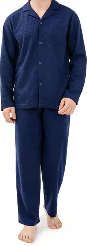 Vista 46 de DAVID ARCHY - Pijama de algodón con botones para hombre