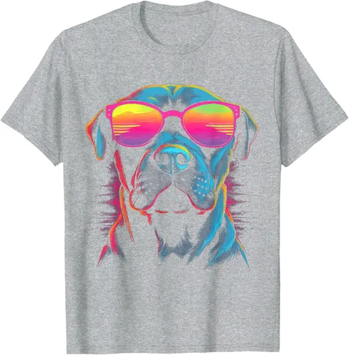 Vista 42 de Pit Bull Mom Dog Lover Colorido Artistic Pitbull Owner - Camiseta para mujer, Negro