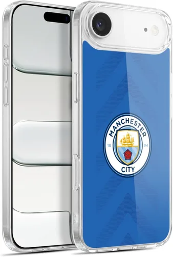 Vista 85 de Head Case Designs Funda de gel con licencia oficial del Manchester City Man City FC Away 2022/23 [protección de grado militar] compatible con Apple