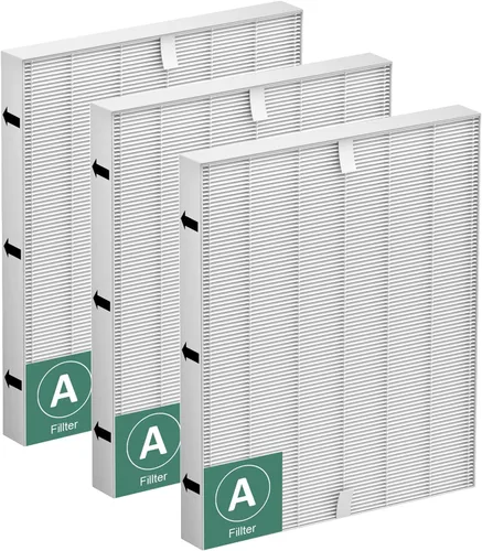 Vista 12 de 115115 Filtro A de repuesto compatible con Winix PlasmaWave purificador de aire C535 5300 5300-2 6300 6300-2 5000 9000 C909 AM90, 3 filtros