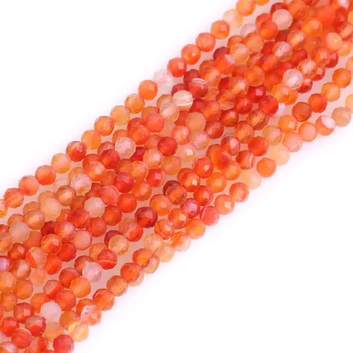 Vista 44 de GEM-Inside Cuentas espaciadoras redondas facetadas de gemas de lapislázuli azul natural semipreciosas de 2mm para hacer joyas 15