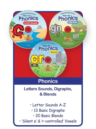 Vista 5 de Preschool Prep Series Collection - 10 DVD Boxed Set Meet the Letters Meet the Numbers Meet the Shapes Meet the Colors Meet the Sight Words 1 2 3
