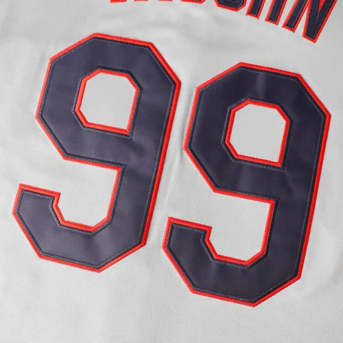 Vista 6 de Ricky Vaughn 99 - Camiseta de béisbol de la película para hombre, estilo hip hop, ropa de los años 90, camiseta cosida para fanáticos