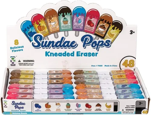 Vista 3 de Raymond Geddes Sunday Pops - Borradores amasables (paquete de 48)