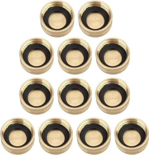 Vista 3 de 12PCS 3/4" Tapa de manguera de jardín Conector de manguera