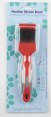 Vista 2 de Groomer Essentials Cepillo flexible deslizante - Individual/Extra Firme