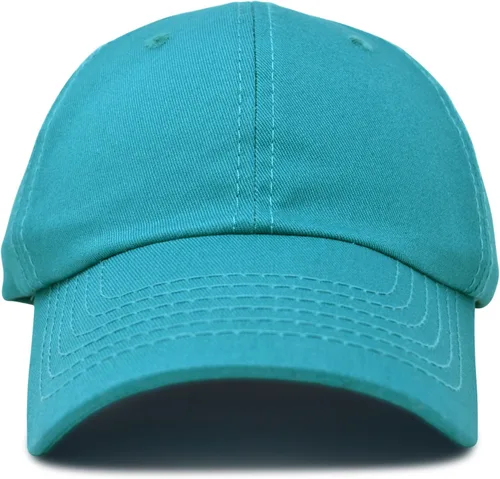Vista 99 de DALIX Gorra de béisbol para papá, lisa, para hombre, mujer, algodón, ajustable, en blanco, sin estructurar, suave