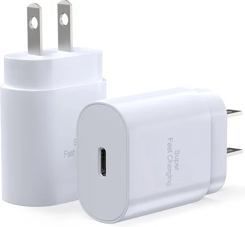 Vista 11 de Galaxy S25 S24 - Bloque de carga USB C de 25 W PD, cargador súper rápido, adaptador de enchufe de pared tipo C, carga rápida para Samsung Galaxy