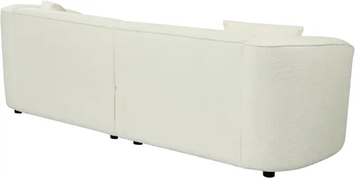 Vista 14 de Christopher Knight Home Sabbo - Sofá tapizado Boucle de 87.50 pulgadas, sofá de 2 plazas de gran tamaño, sofá de descanso curvado suave, cómodo sofá