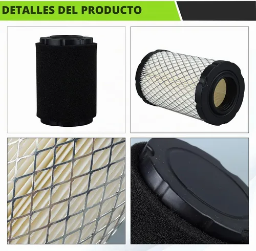 Vista 4 de Kit de mantenimiento D130 Filtro de aire MIU14395 para John Deere