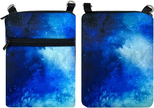 Vista 6 de Wanty Bolsa para teléfono celular, pequeña bolsa cruzada, cartera para teléfono celular con correa para el hombro para mujer
