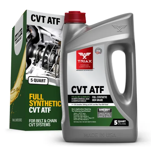 Vista 11 de TRIAX CVT ATF Líquido de transmisión CVT antideslizante universal de grado OEM, supera todas las especificaciones OEM (1 cuarto de galón)