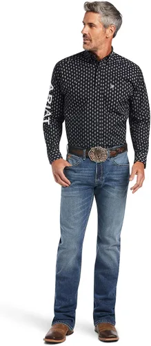 Vista 4 de ARIAT Team Raine Classic - Camisa de manga larga color negro