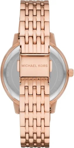Vista 3 de Michael Kors Melissa - Reloj de acero inoxidable para mujer Oro rosa