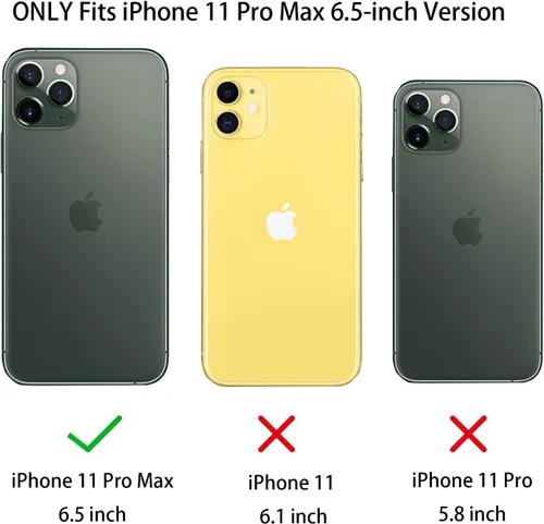 Vista 3 de Funda J.west de silicona para iPhone 11 Pro Max, con pantalla de 6.5 pulgadas, de diseño moderno, translúcido y nacarado de lujo, delgado