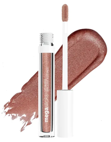 Vista 27 de Wet n Wild MegaSlicks Brillo labial, ultrabrillante, enriquecido con vitamina E, ultrabrillo de alta luminosidad hidratante, sin pruebas en animales