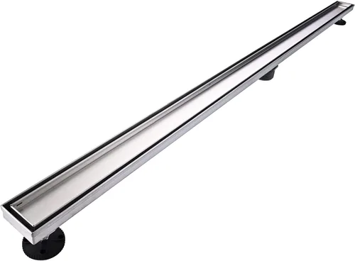 Vista 20 de AVSIILE Desagüe Lineal para Piso de Ducha, Oro Cepillado 12 Pulgadas Acero Inoxidable 304 Kit de Desagües de Baño, Desagüe de Zanja Rectangular