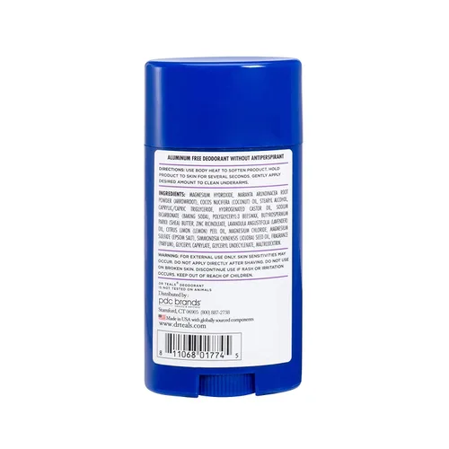 Vista 5 de Dr. Teals - Set de regalo variado de desodorantes (paquete de 2, 2.65 onzas cada una) – Lavanda de vainilla, rosa y leche – Aceites esenciales