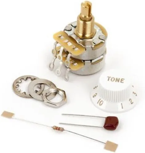 Vista 2 de Fender TBX - Kit de potenciómetro de control de tono para graves agudos