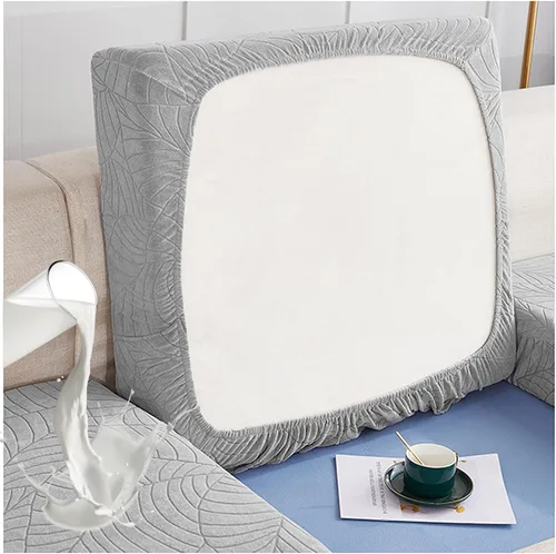 Vista 17 de Fundas de cojín para asiento de sofá, impermeables, de alta elasticidad, universal, elástica, fundas de cojín de repuesto para cojines individuales