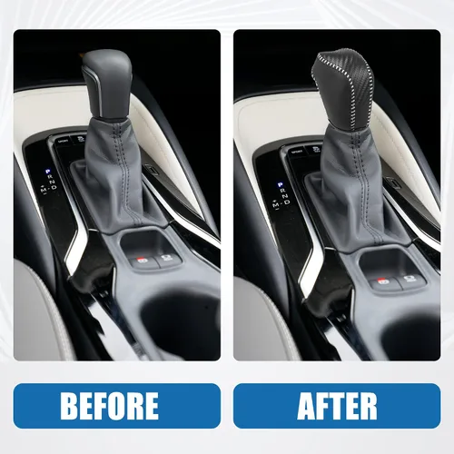 Vista 3 de Cubierta de la perilla de cambio de engranajes, palanca de transmisión automática para Toyota Avalon 2019-2023 Camry Corolla 2020-2023