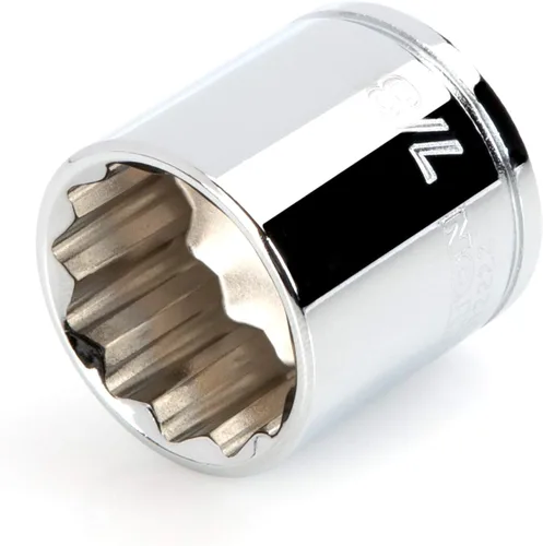 Vista 65 de TEKTON Unidad de 3/8 pulgadas x 1 pulgada de profundidad de 12 puntos de enchufe SHD13225